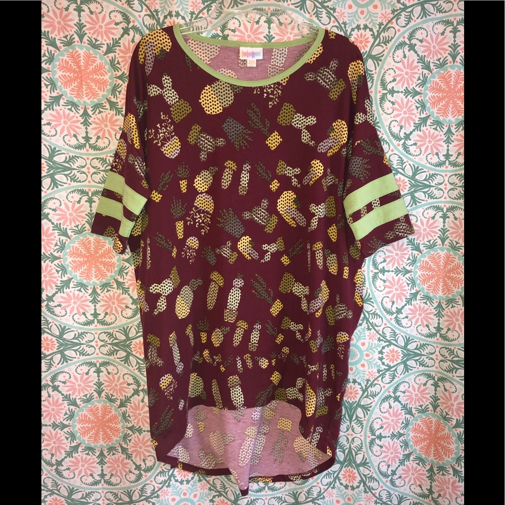 Lularoe Irma cactus